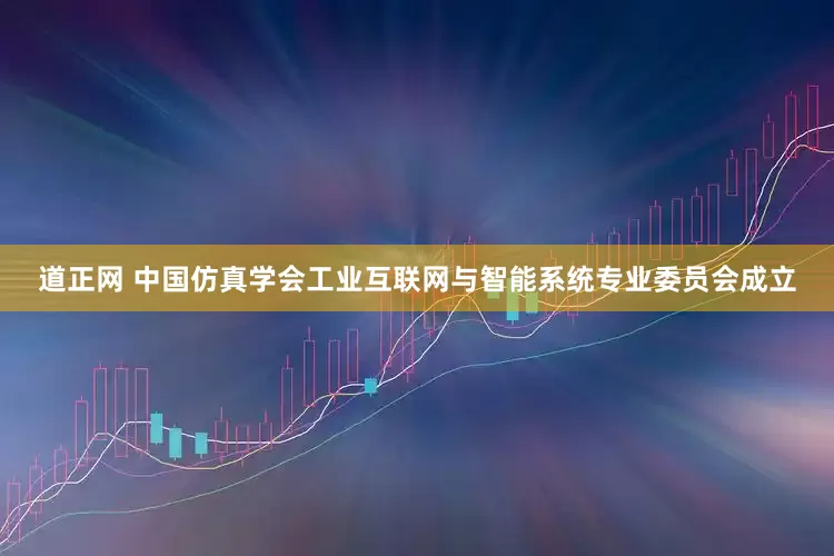 道正网 中国仿真学会工业互联网与智能系统专业委员会成立