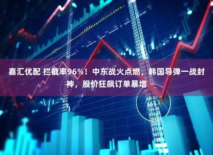 嘉汇优配 拦截率96%！中东战火点燃，韩国导弹一战封神，股价狂飙订单暴增