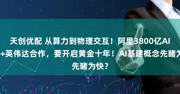 天创优配 从算力到物理交互！阿里3800亿AI基建+英伟达合作，要开启黄金十年！AI基建概念先睹为快？