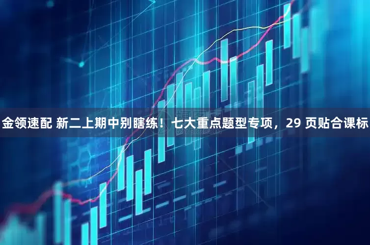 金领速配 新二上期中别瞎练！七大重点题型专项，29 页贴合课标